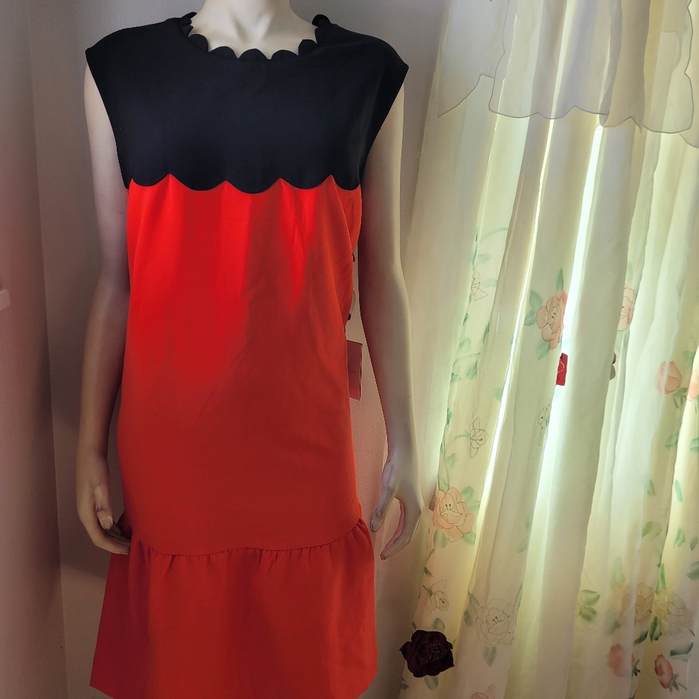 Womens dress round neck sleveless Size  3XL  blsck